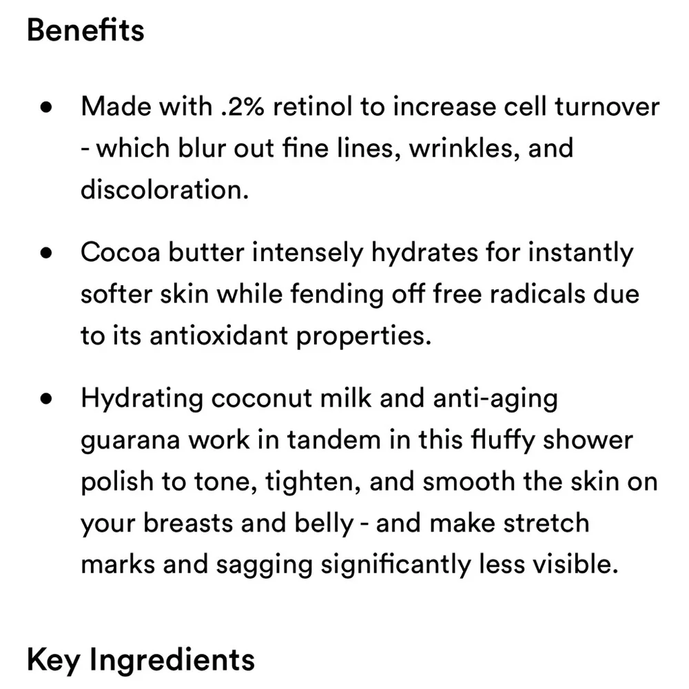 $7❤️‍🔥 LAST 1! TRULY Dulce De Leches Firming Boob & Belly Polish Mini 🚿NEW - Picture 5 of 6